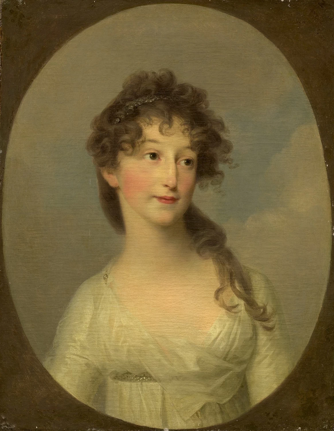 Angelika Kauffmann - 160, Ritratto di Franciska Krasinska, duchessa di Curlandia, National Gallery of Art, Washington DC